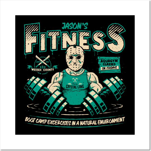 Jason Fitness Wall Art by teesgeex